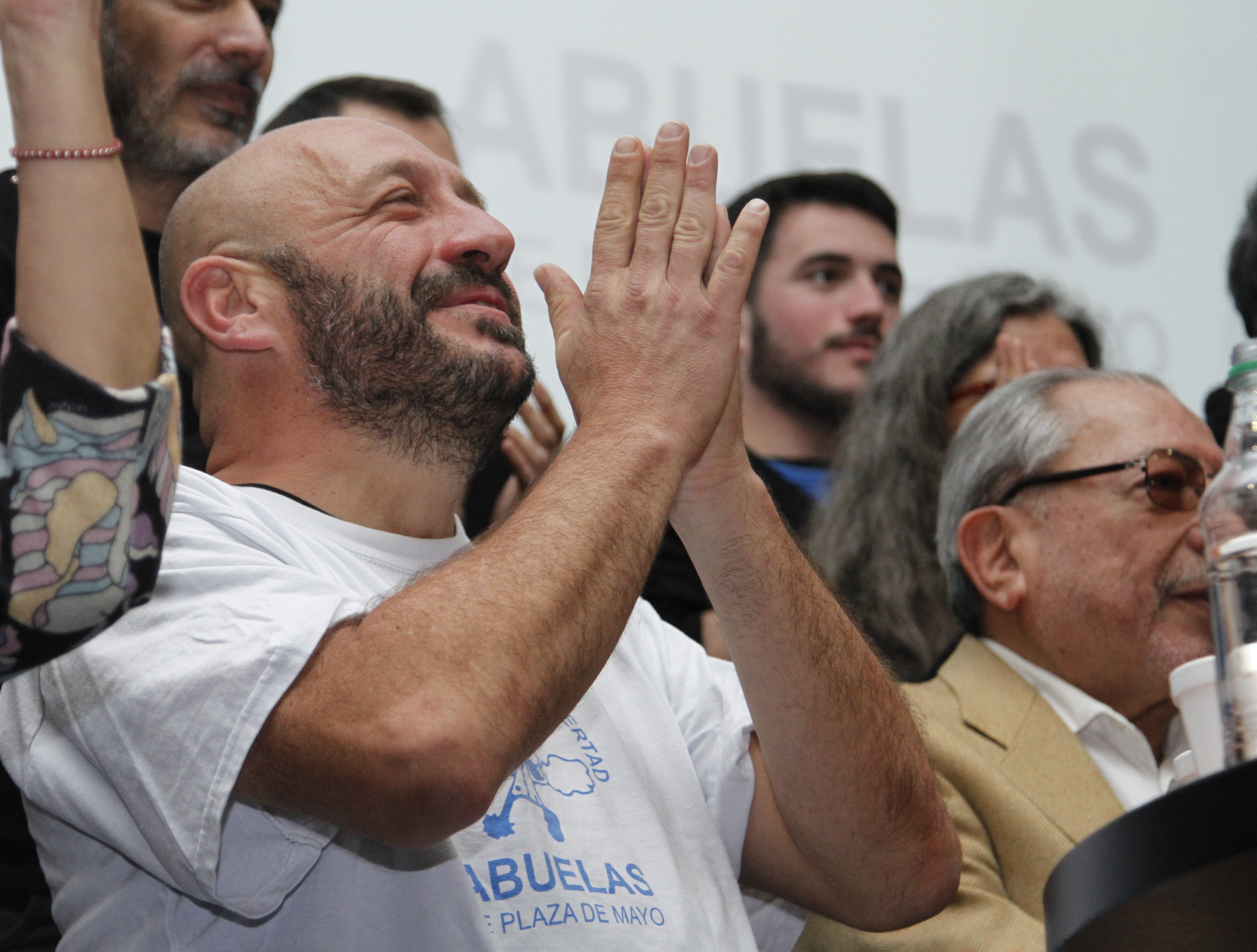 "El abrazo que nos dimos es para siempre"